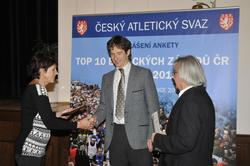 Hervis Plzeňský půlmaraton 2013 - ocenění Českého atletického svazu Top 10 běžeckých závodů v ČR